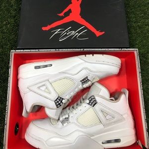 SOLD Jordan Retro 4 Pure Money 308497-100
(2017)